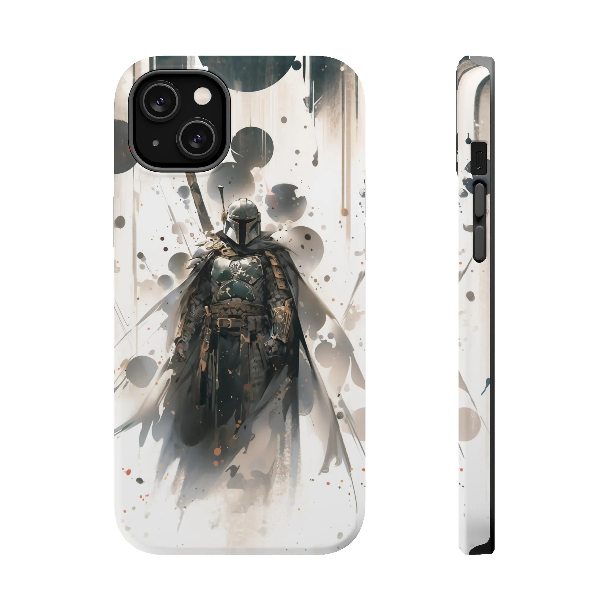 MagSafe Tough iPhone Case - Boba Fett Japanese ink Art