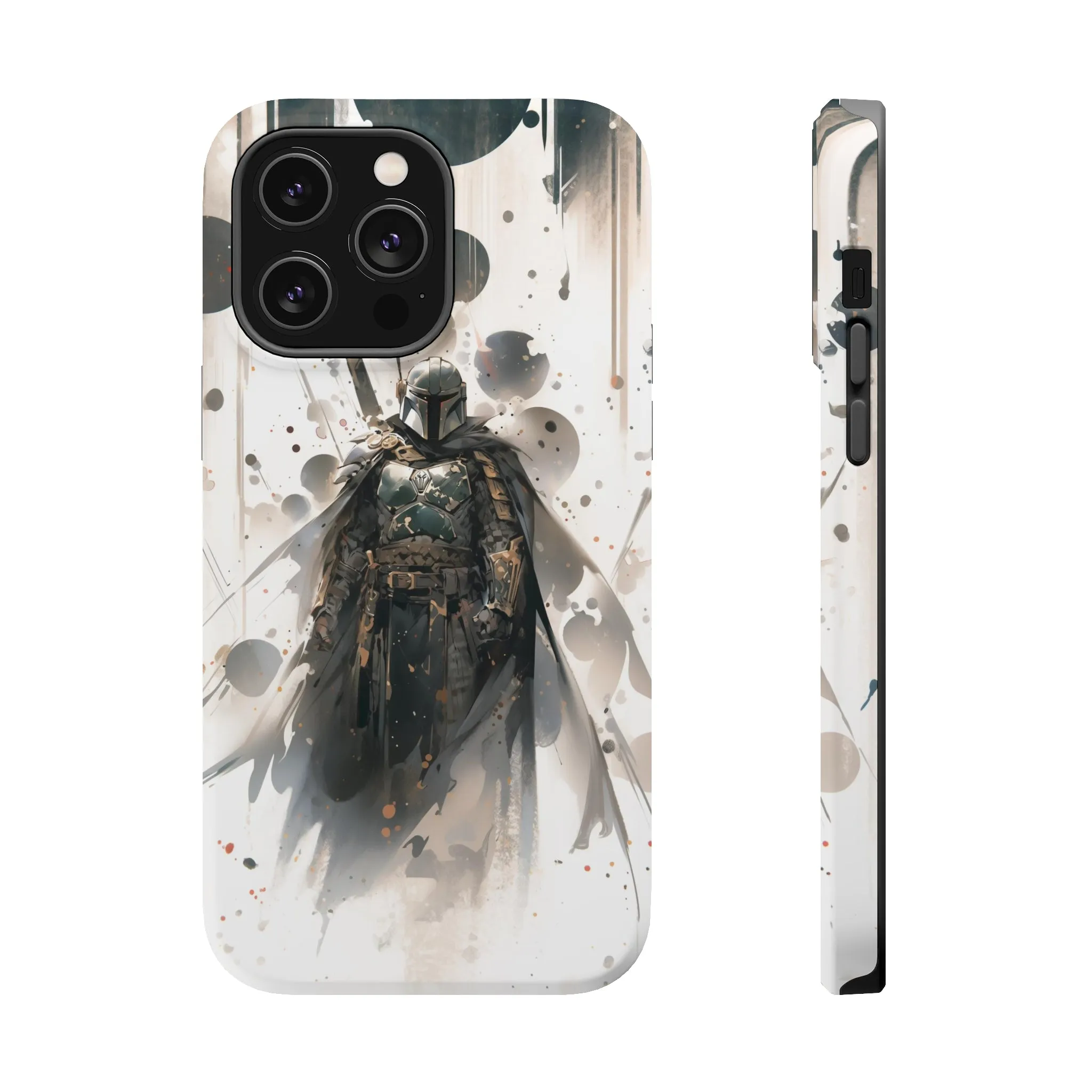 MagSafe Tough iPhone Case - Boba Fett Japanese ink Art