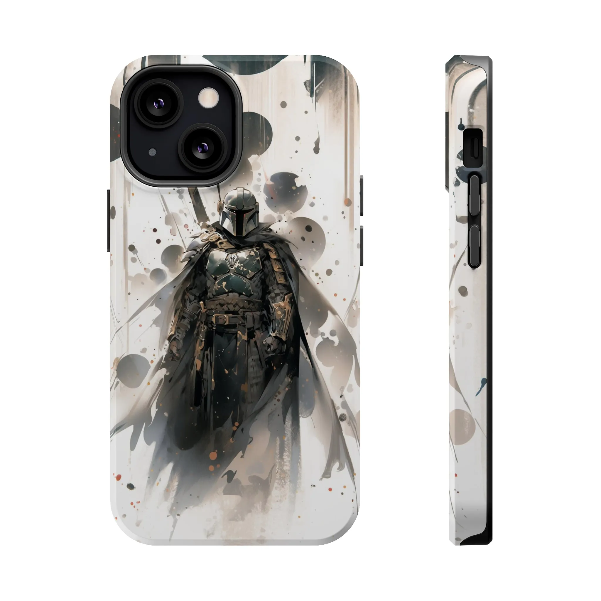 MagSafe Tough iPhone Case - Boba Fett Japanese ink Art