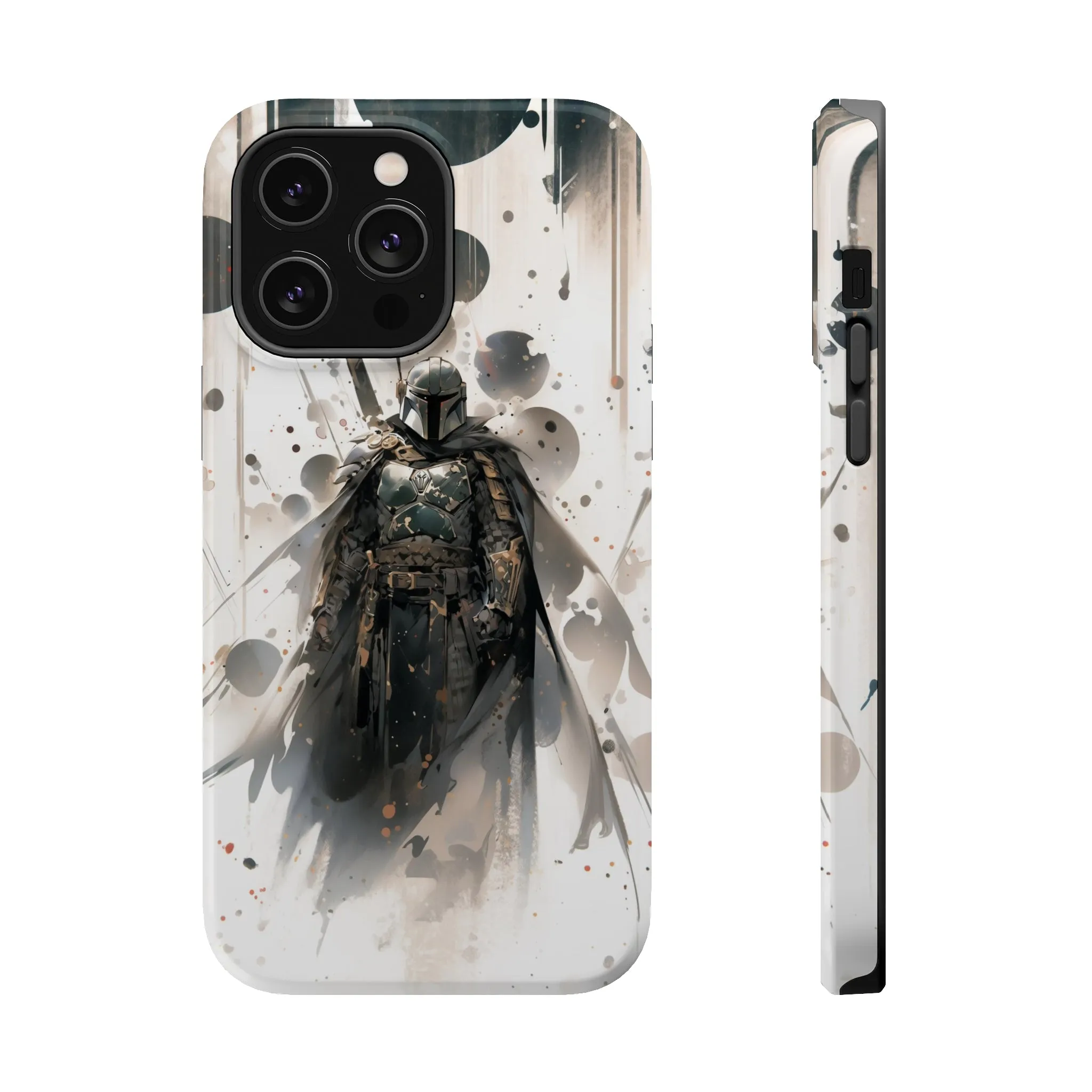 MagSafe Tough iPhone Case - Boba Fett Japanese ink Art