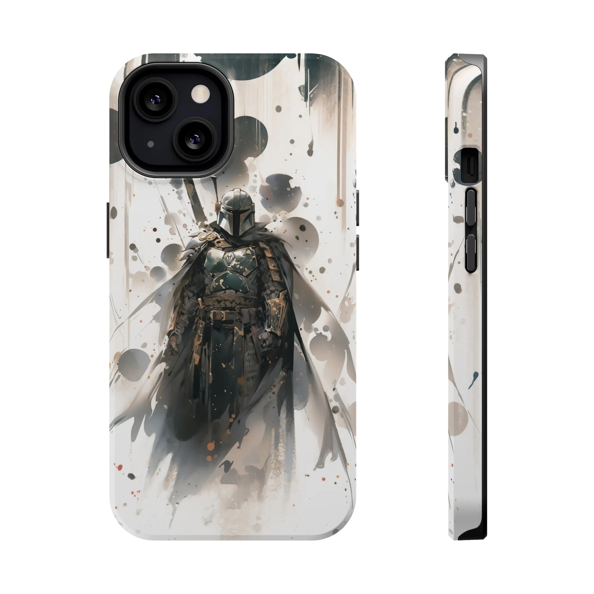 MagSafe Tough iPhone Case - Boba Fett Japanese ink Art
