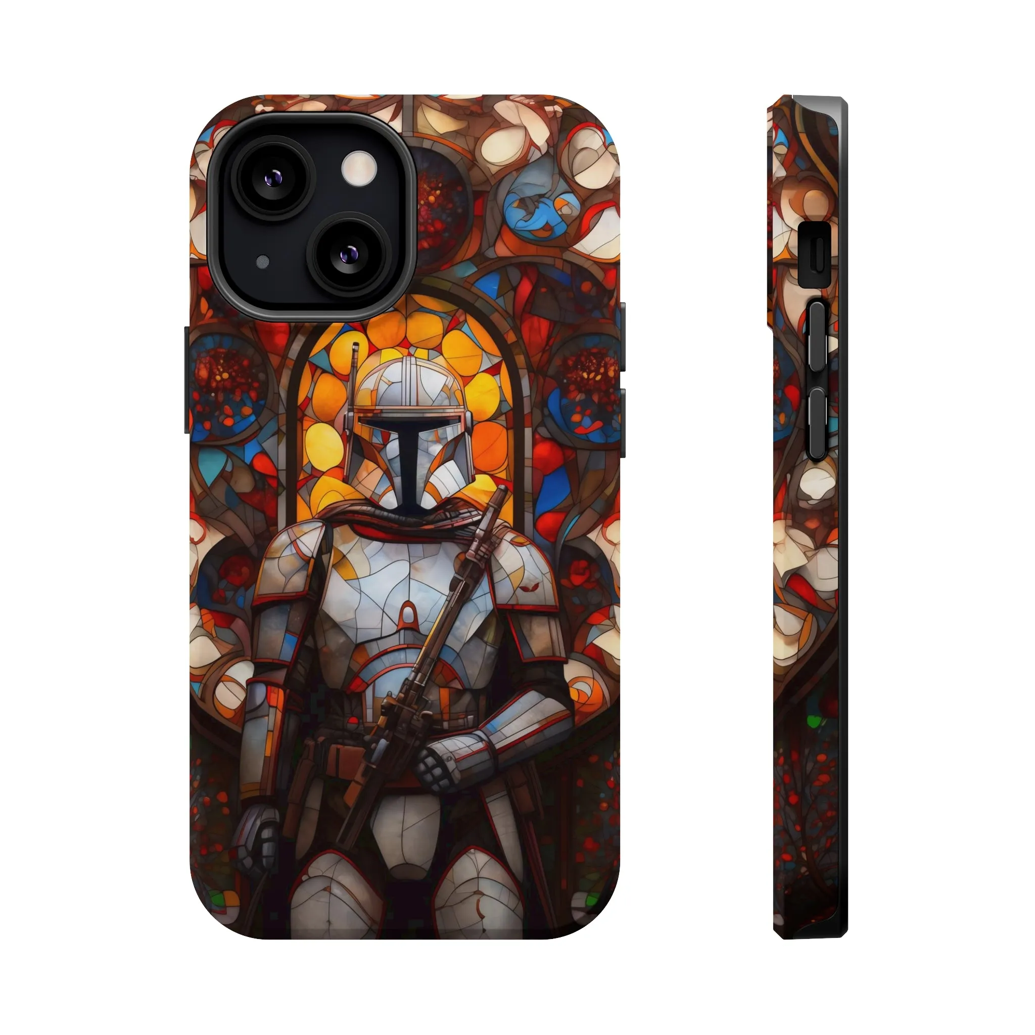 MagSafe Tough iPhone Case - Snow trooper Catholic Stained Glass Window