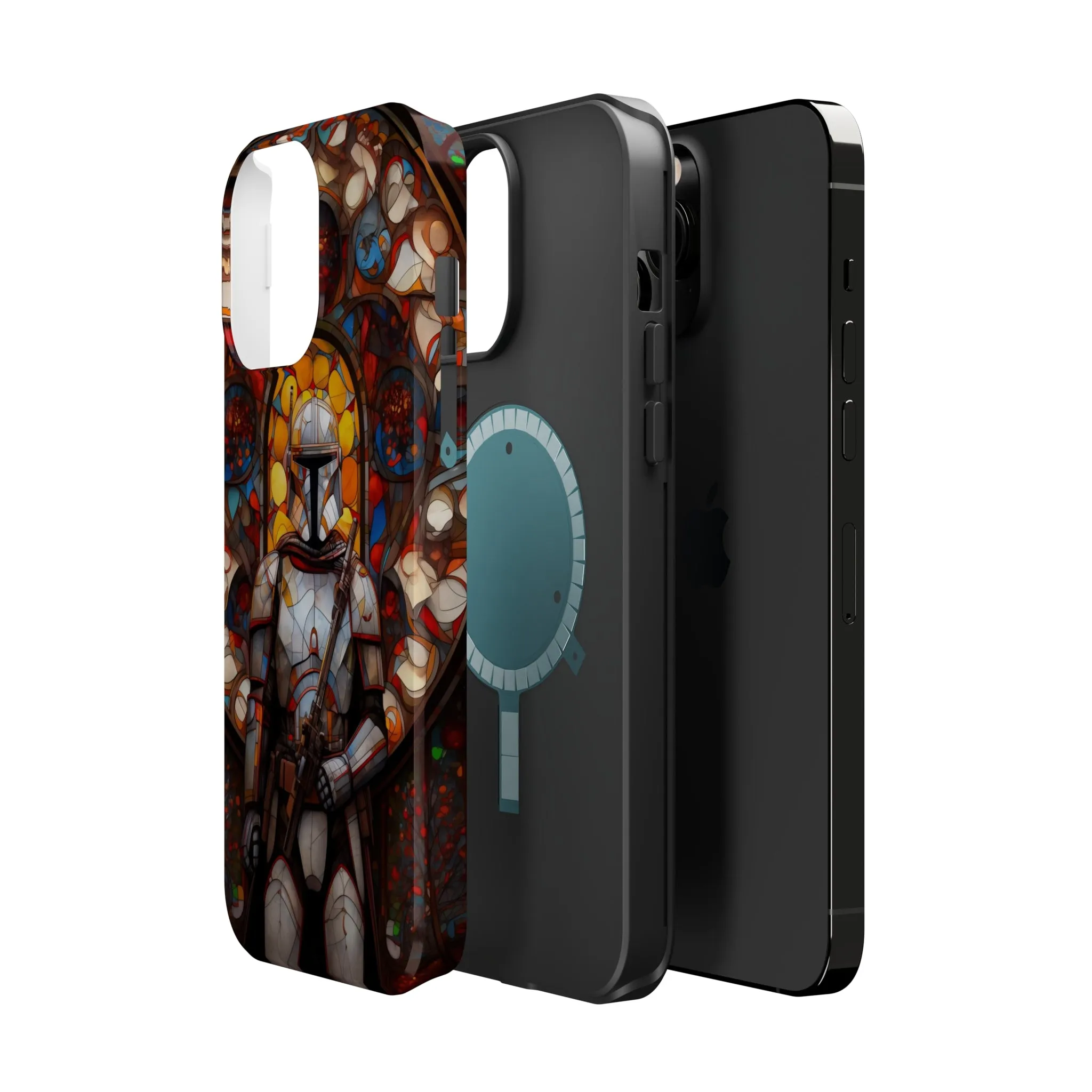 MagSafe Tough iPhone Case - Snow trooper Catholic Stained Glass Window