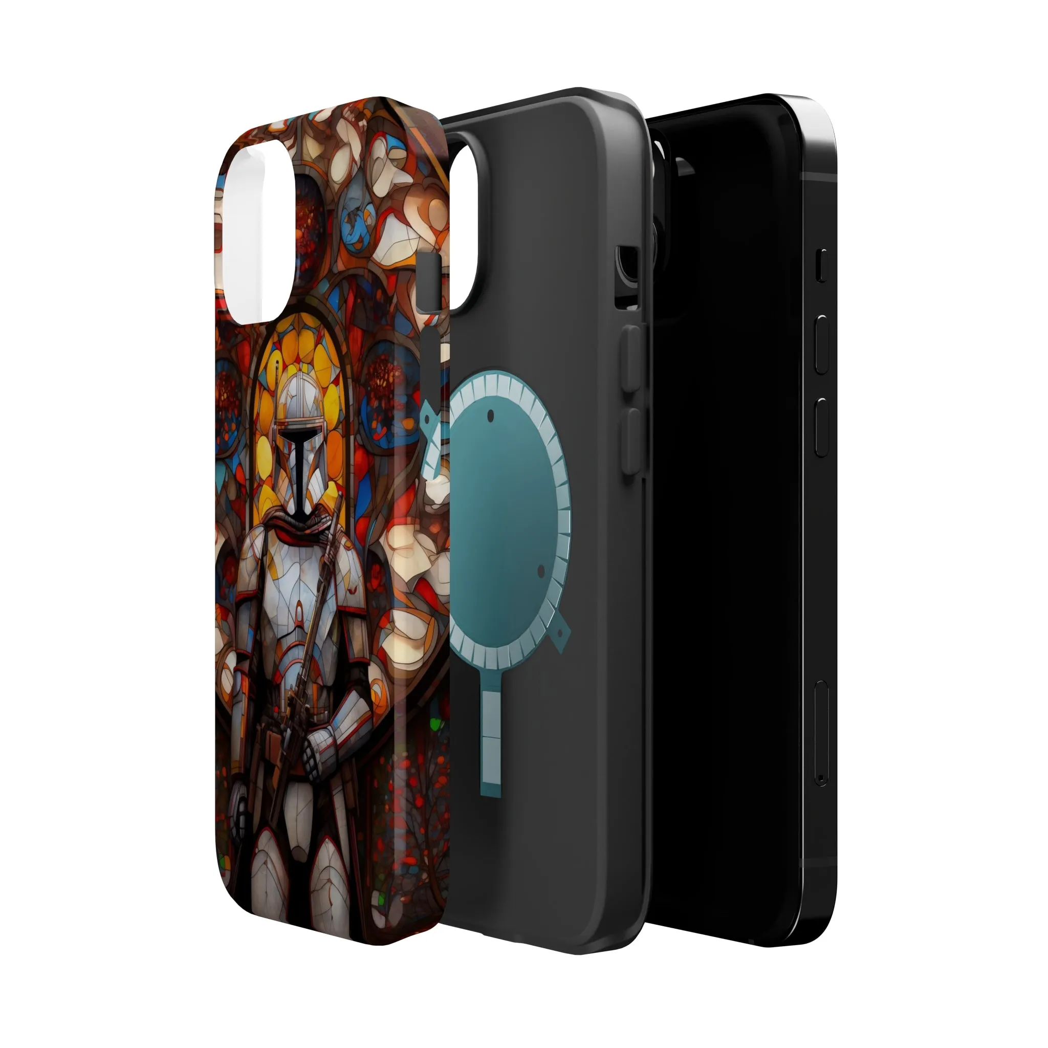 MagSafe Tough iPhone Case - Snow trooper Catholic Stained Glass Window