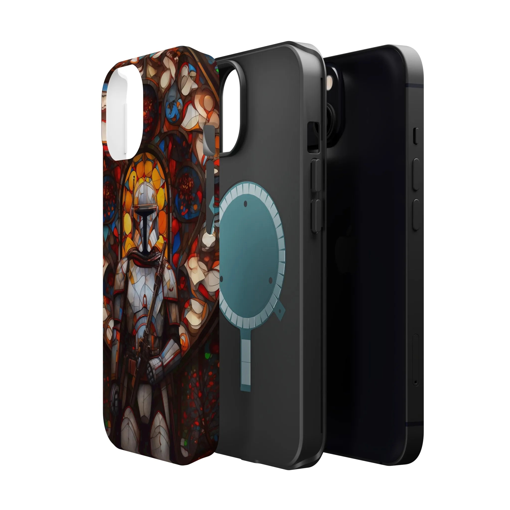 MagSafe Tough iPhone Case - Snow trooper Catholic Stained Glass Window