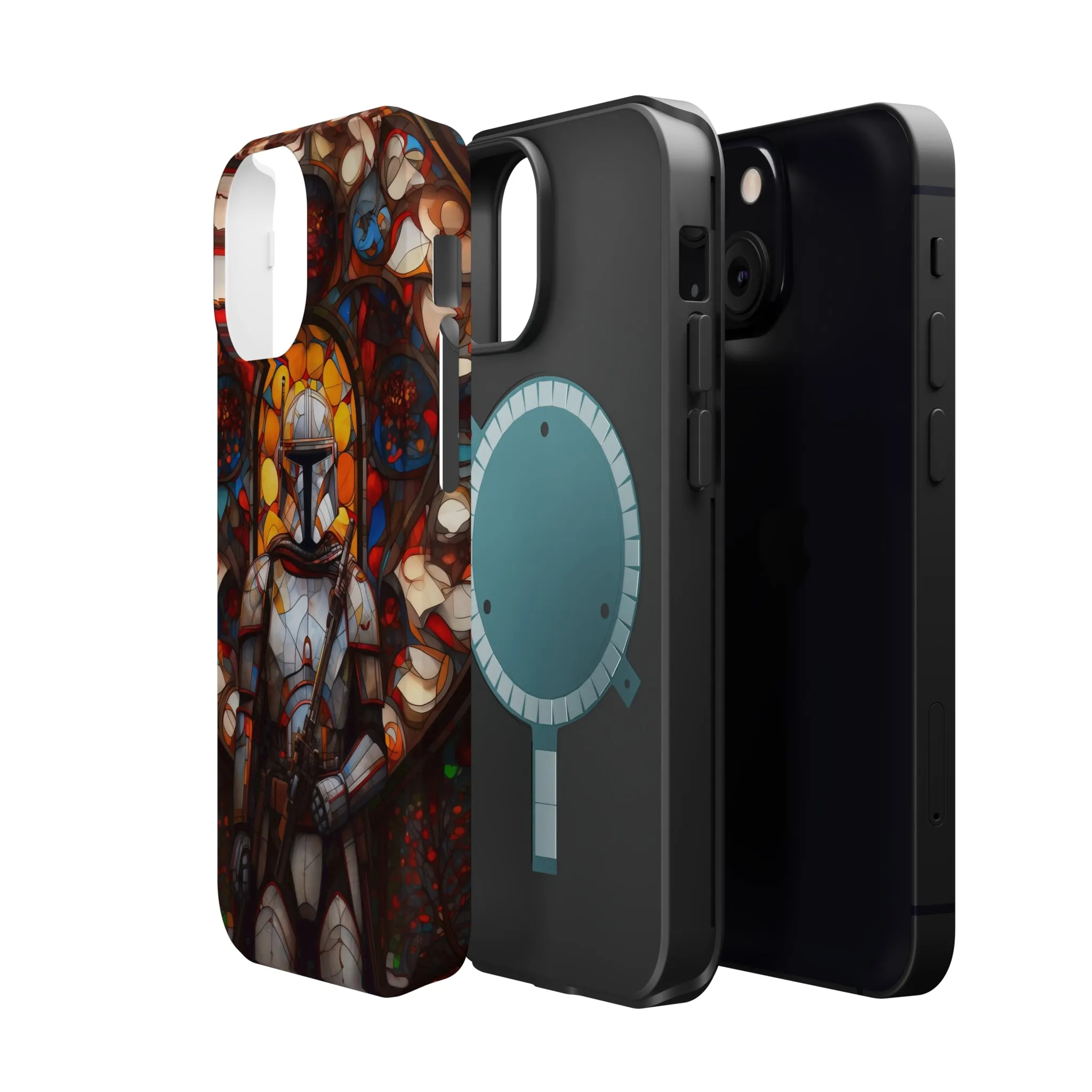 MagSafe Tough iPhone Case - Snow trooper Catholic Stained Glass Window