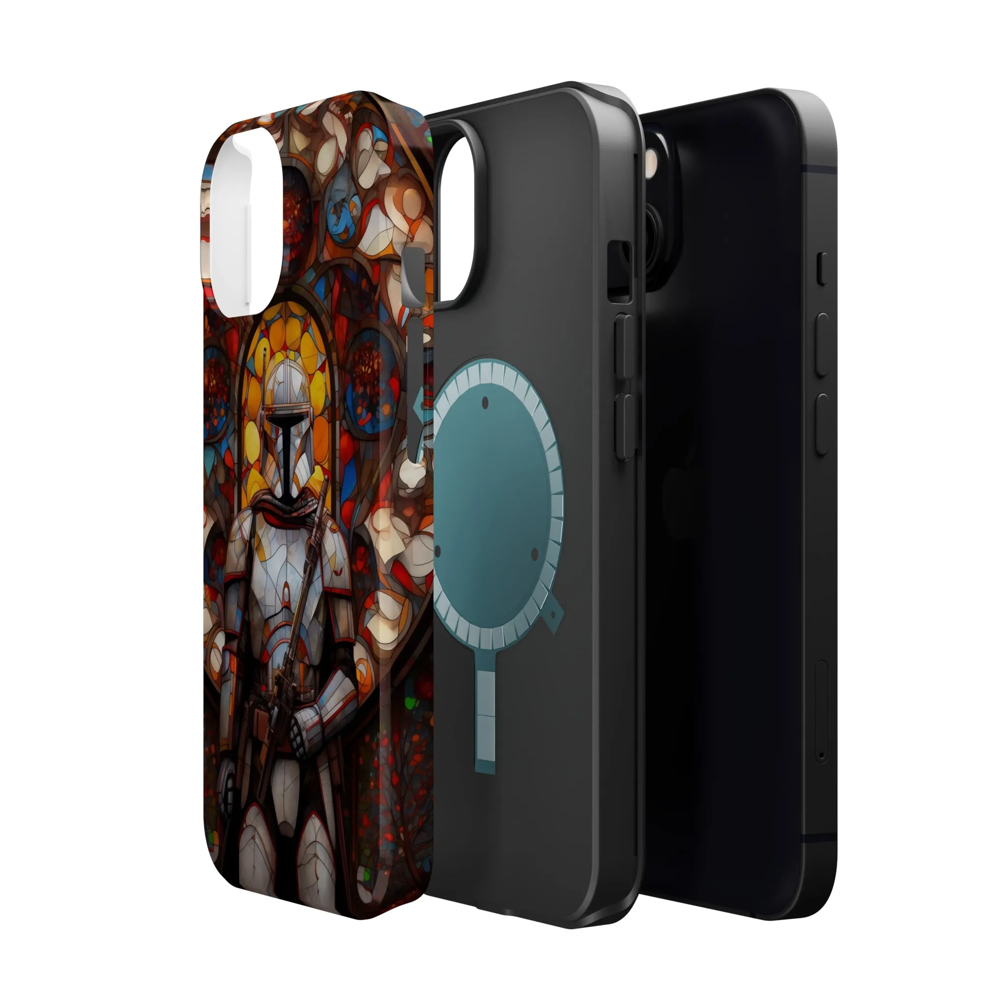 MagSafe Tough iPhone Case - Snow trooper Catholic Stained Glass Window