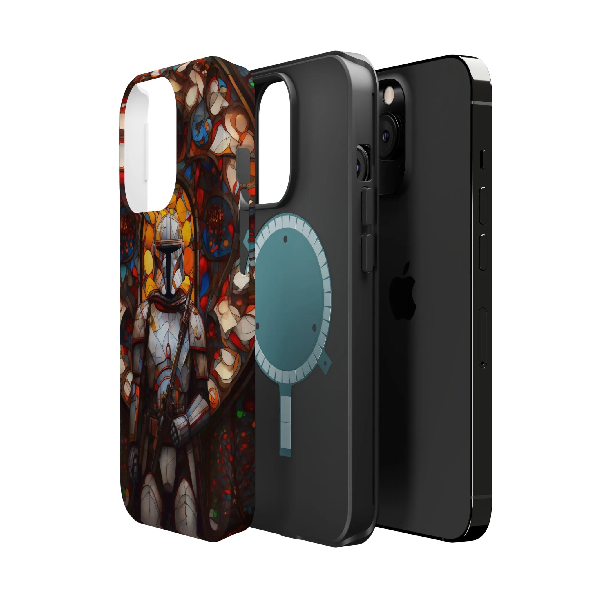MagSafe Tough iPhone Case - Snow trooper Catholic Stained Glass Window