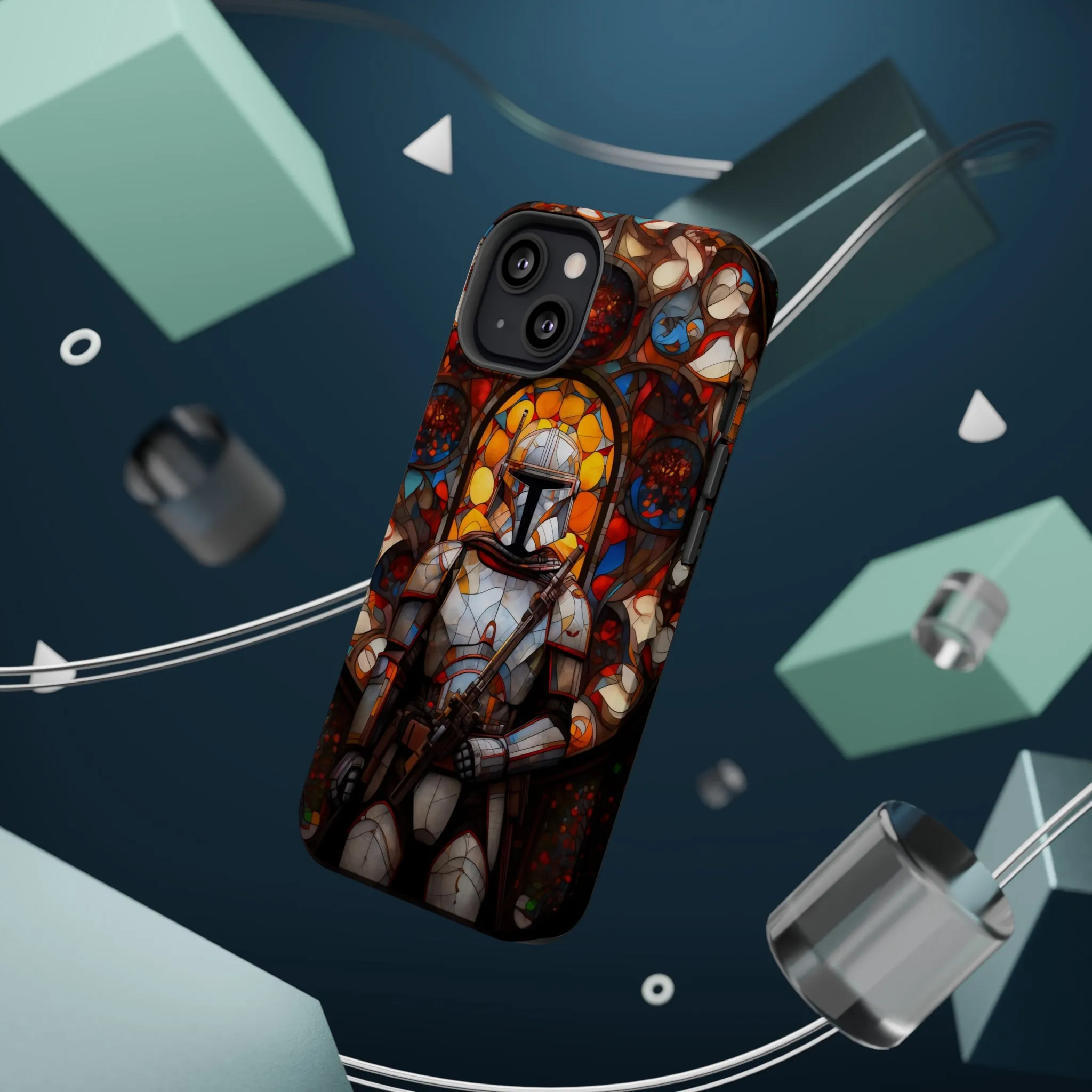 MagSafe Tough iPhone Case - Snow trooper Catholic Stained Glass Window