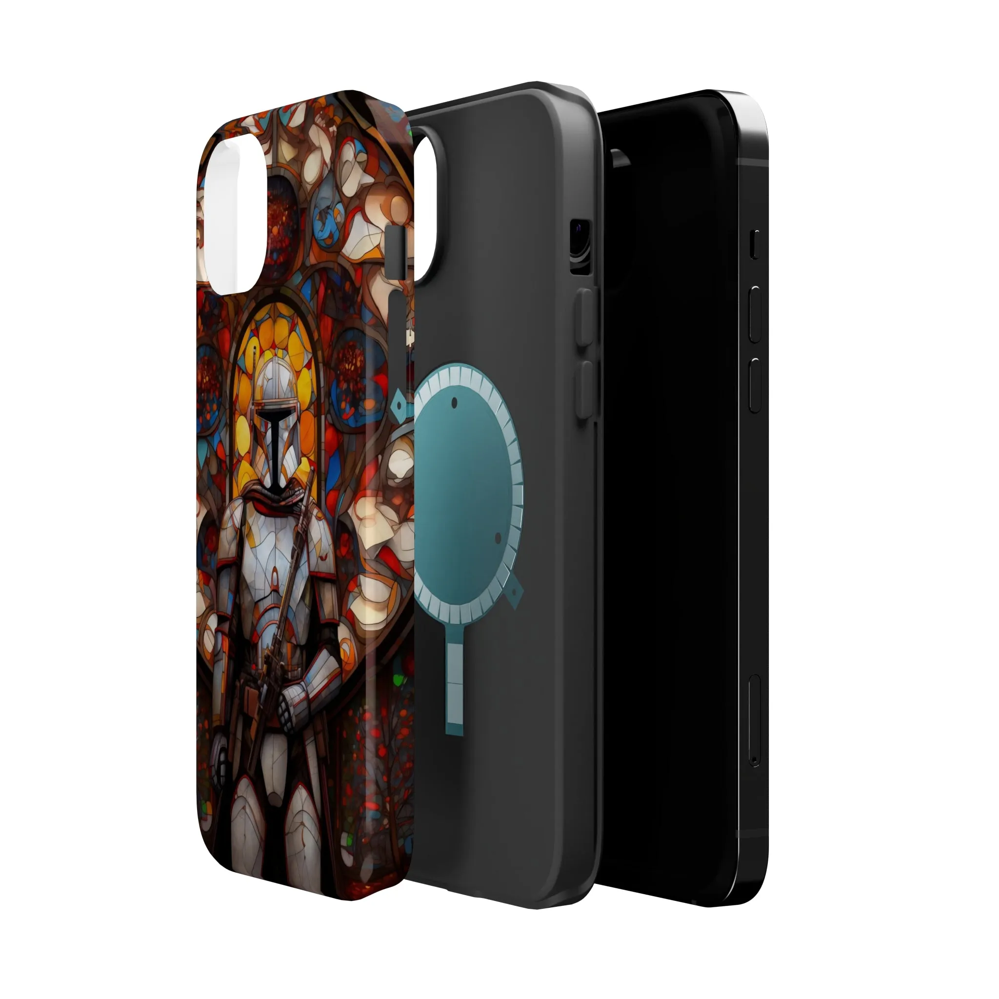 MagSafe Tough iPhone Case - Snow trooper Catholic Stained Glass Window