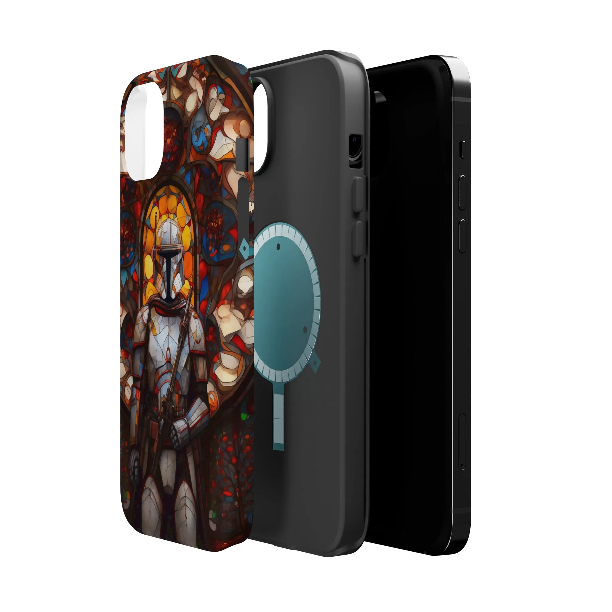MagSafe Tough iPhone Case - Snow trooper Catholic Stained Glass Window