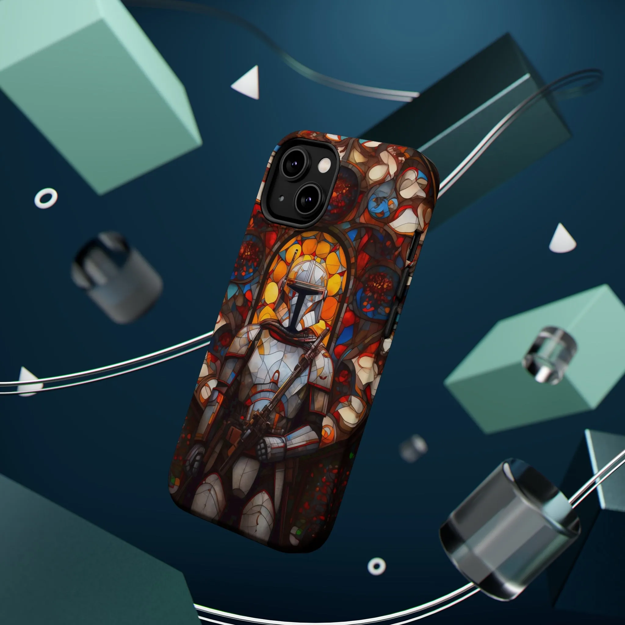 MagSafe Tough iPhone Case - Snow trooper Catholic Stained Glass Window