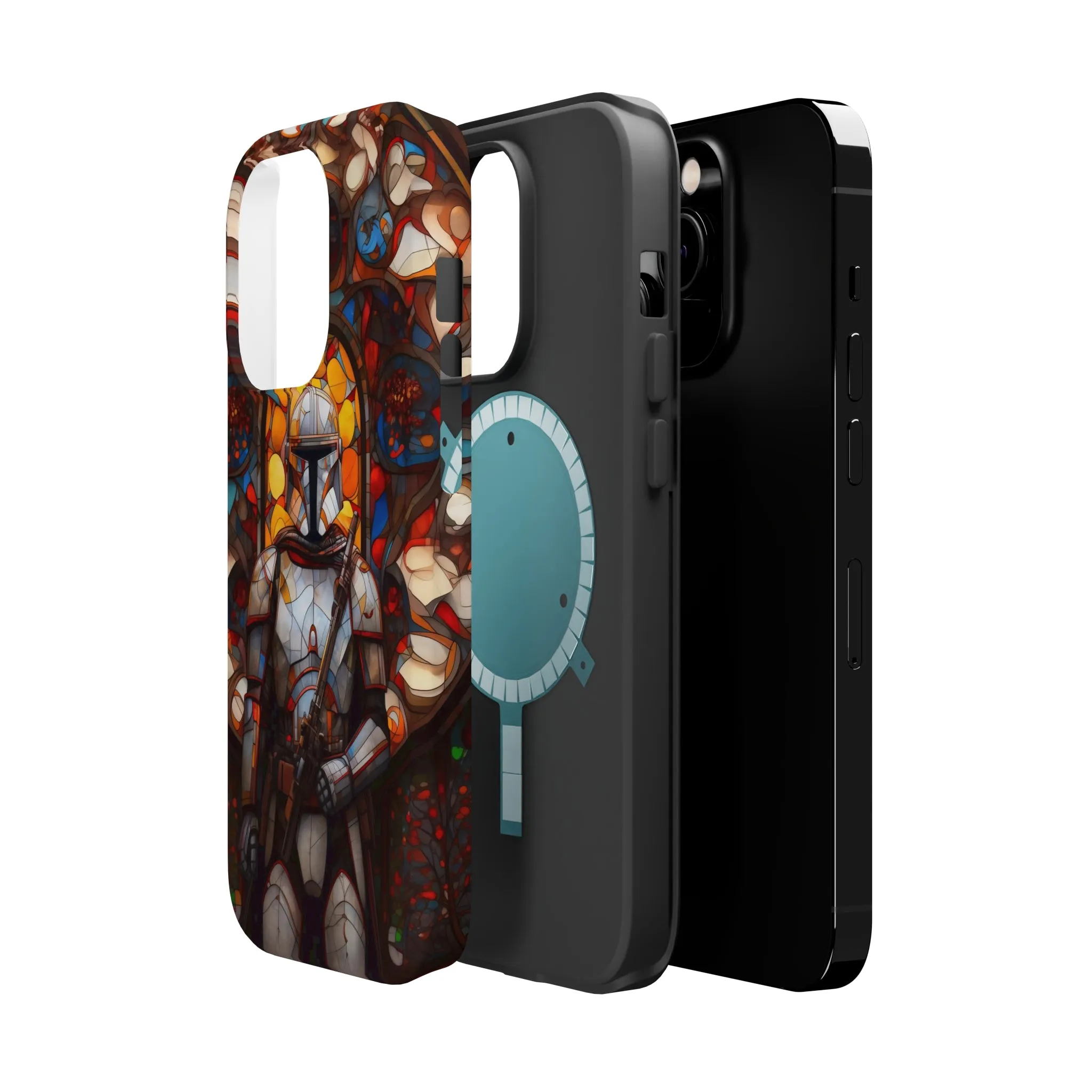 MagSafe Tough iPhone Case - Snow trooper Catholic Stained Glass Window