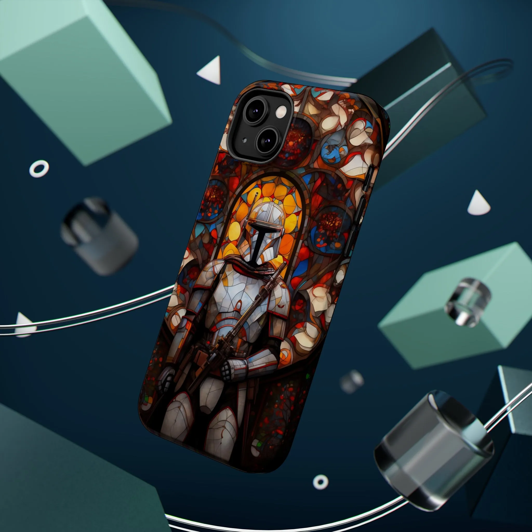 MagSafe Tough iPhone Case - Snow trooper Catholic Stained Glass Window