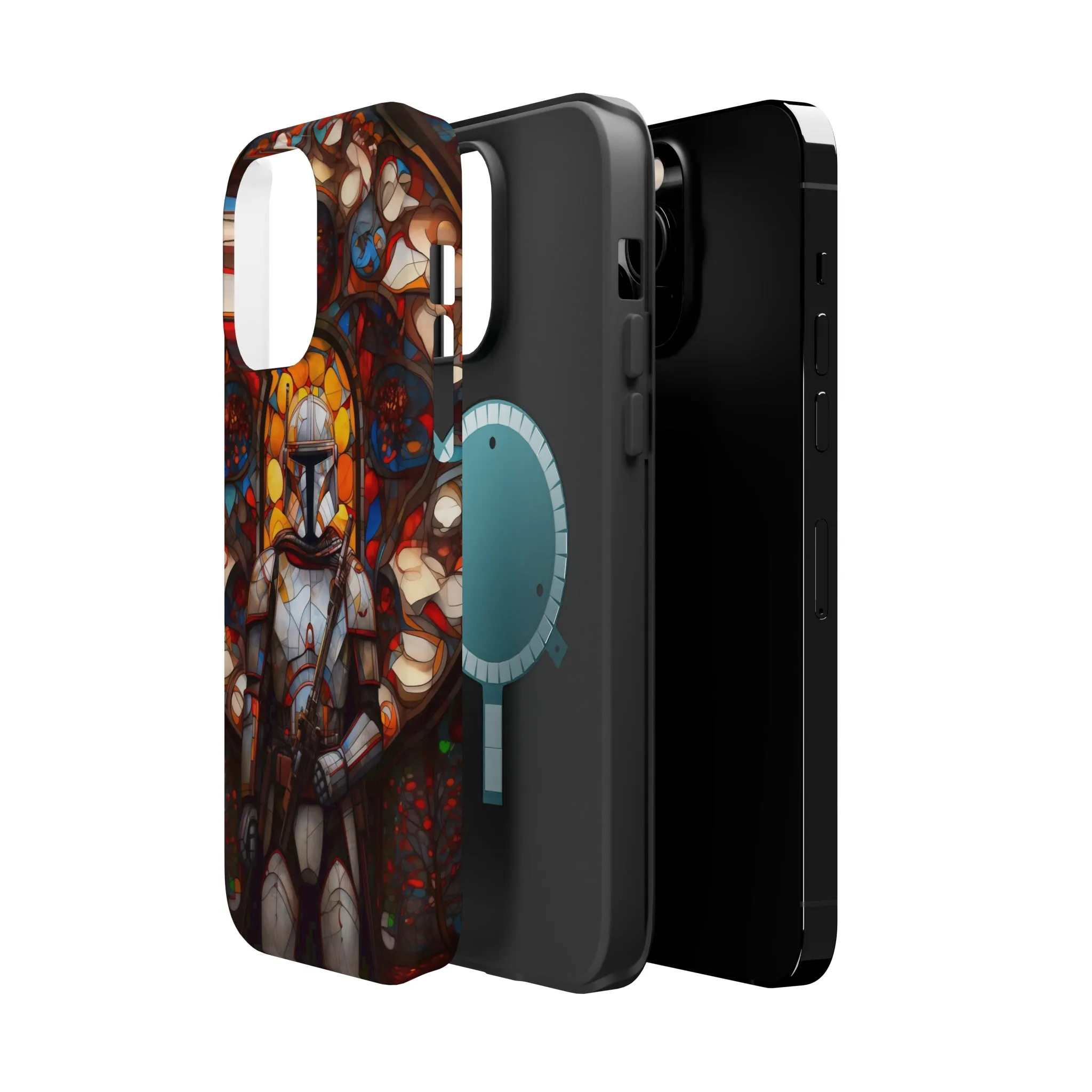 MagSafe Tough iPhone Case - Snow trooper Catholic Stained Glass Window
