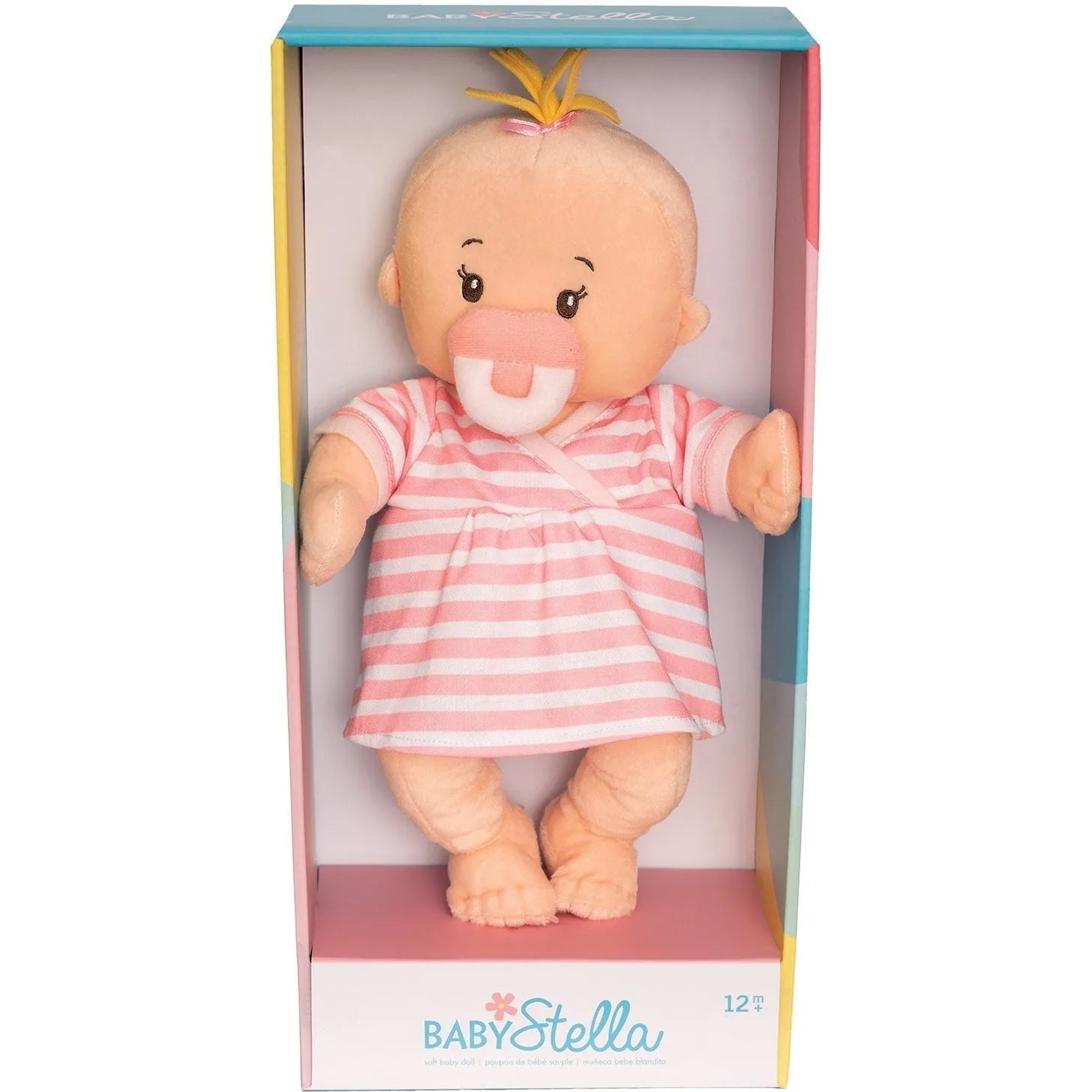 Manhattan Toy Baby Stella Peach Doll with Blonde Hair