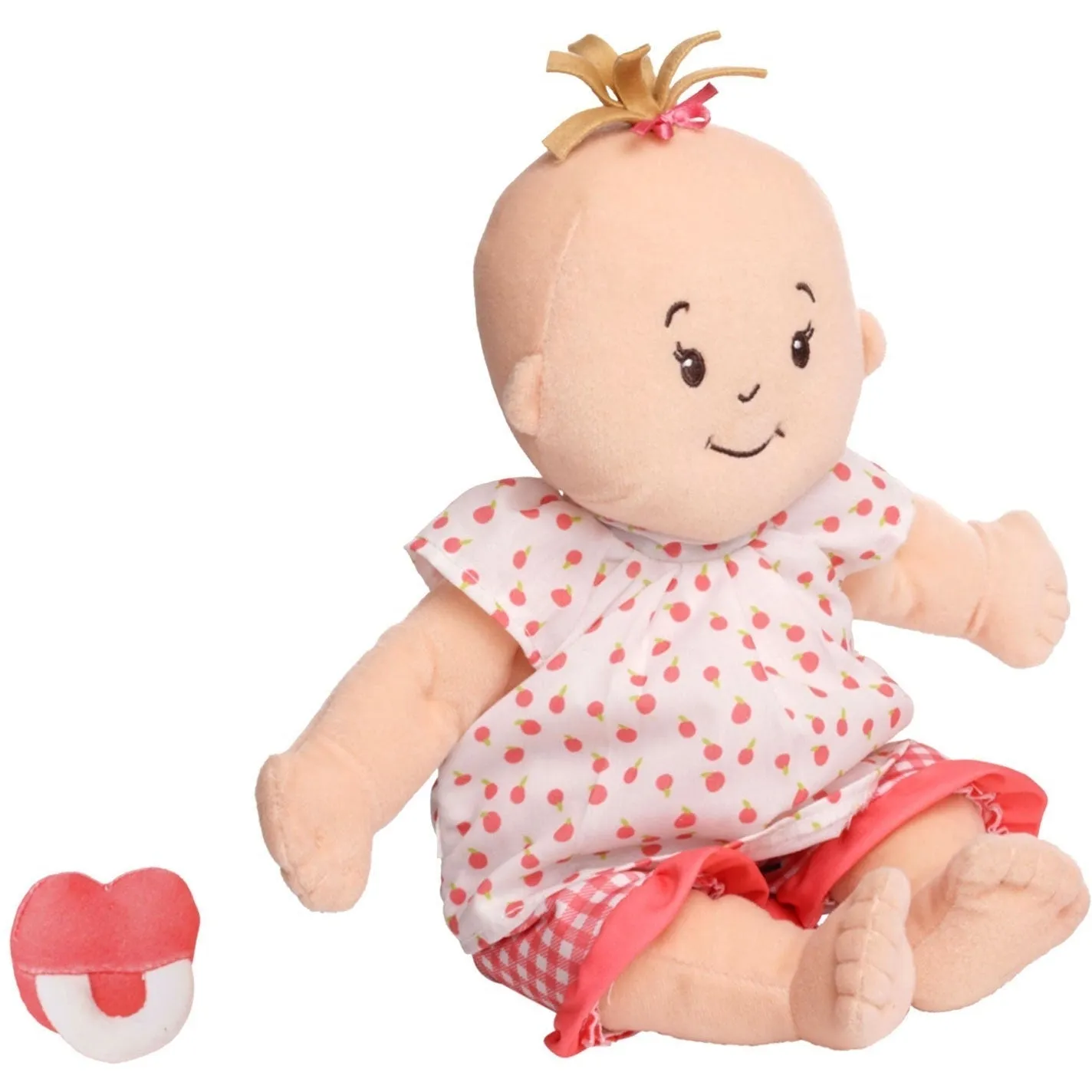 Manhattan Toy Baby Stella Peach Doll with Light Brown Hair