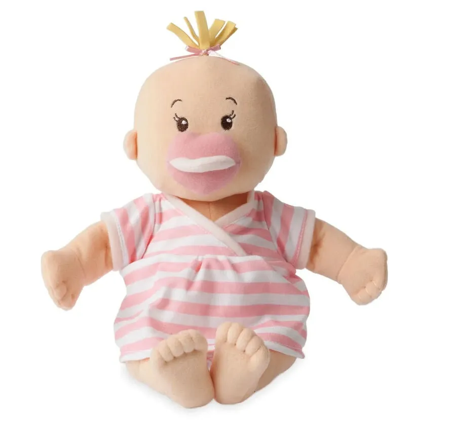 Manhattan Toy Co Baby Stella Peach Doll with Blonde Hair