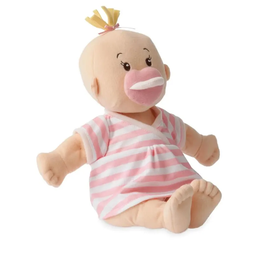 Manhattan Toy Co Baby Stella Peach Doll with Blonde Hair