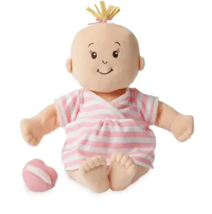 Manhattan Toy Co Baby Stella Peach Doll with Blonde Hair