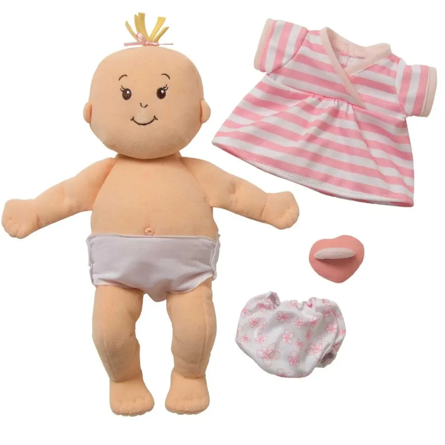 Manhattan Toy Co Baby Stella Peach Doll with Blonde Hair