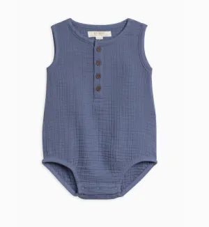 Marino Bowie Muslin Bubble Romper