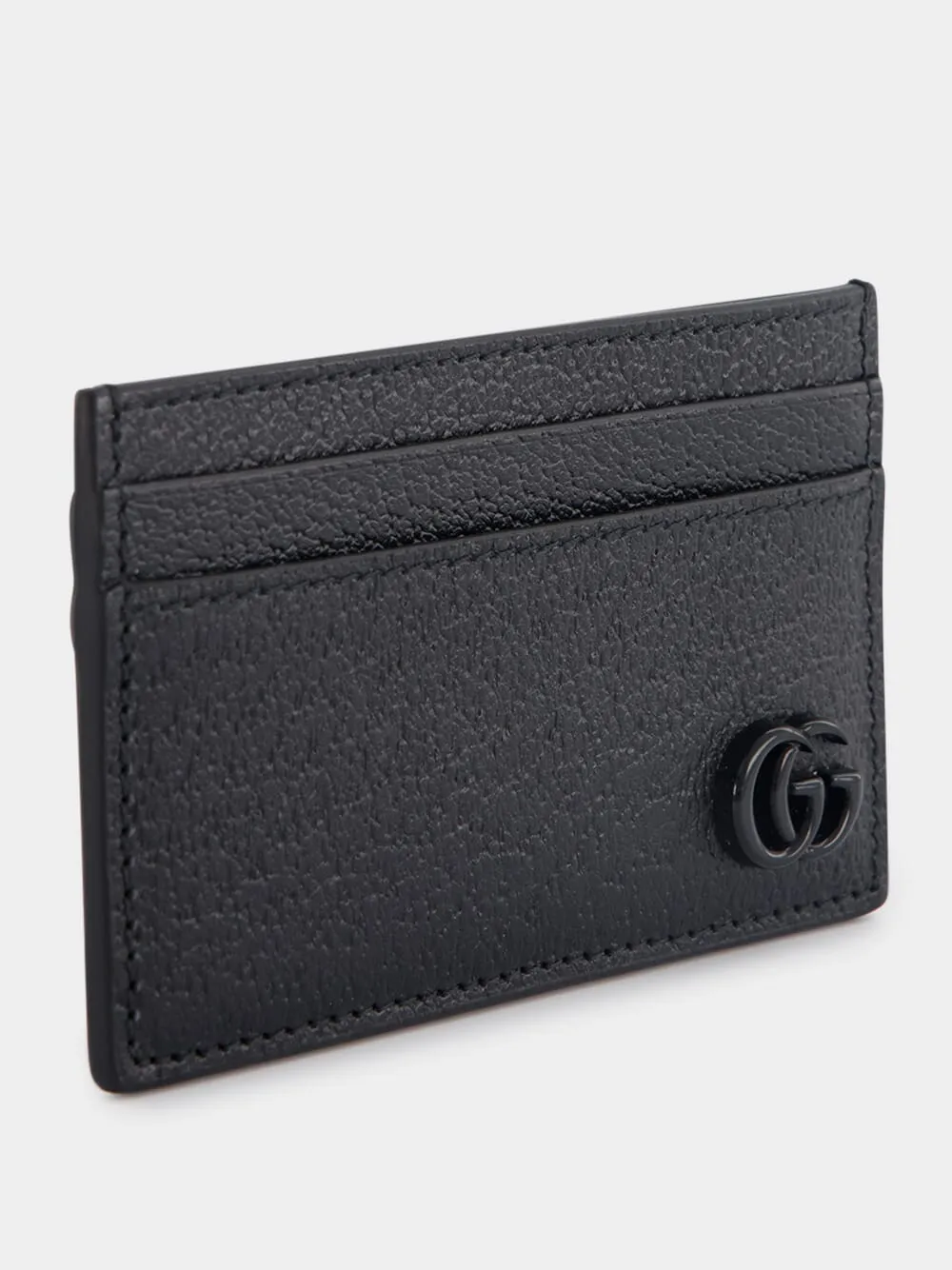 Marmont Black Leather Card Holder