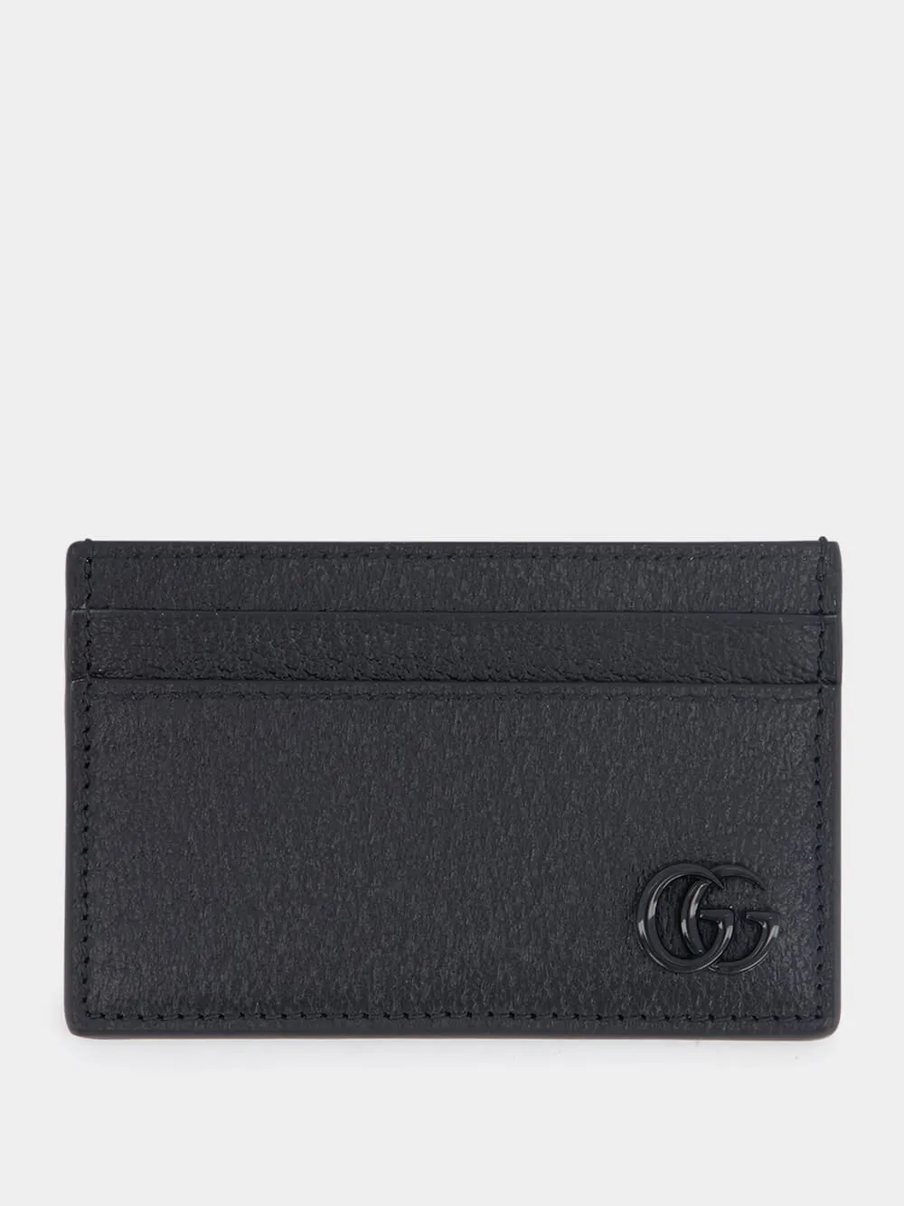 Marmont Black Leather Card Holder