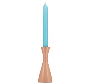 Medium Wooden Candleholder | Old Rose