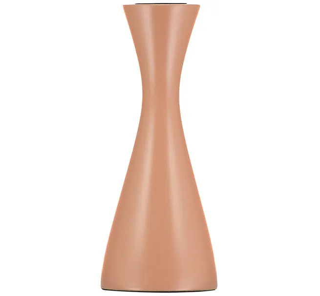 Medium Wooden Candleholder | Old Rose