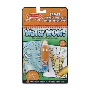Melissa & Doug - On the Go - Water Wow! - Connect Dots - Safari