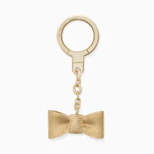 Metallic All Wrapped Up Bow Keychain