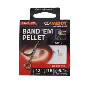 MIDDY Band 'Em Pellet Hooks-to-Nylon