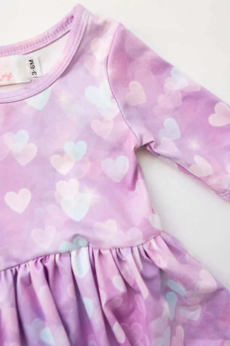 Mila & Rose Love Story Twirl Bodysuit