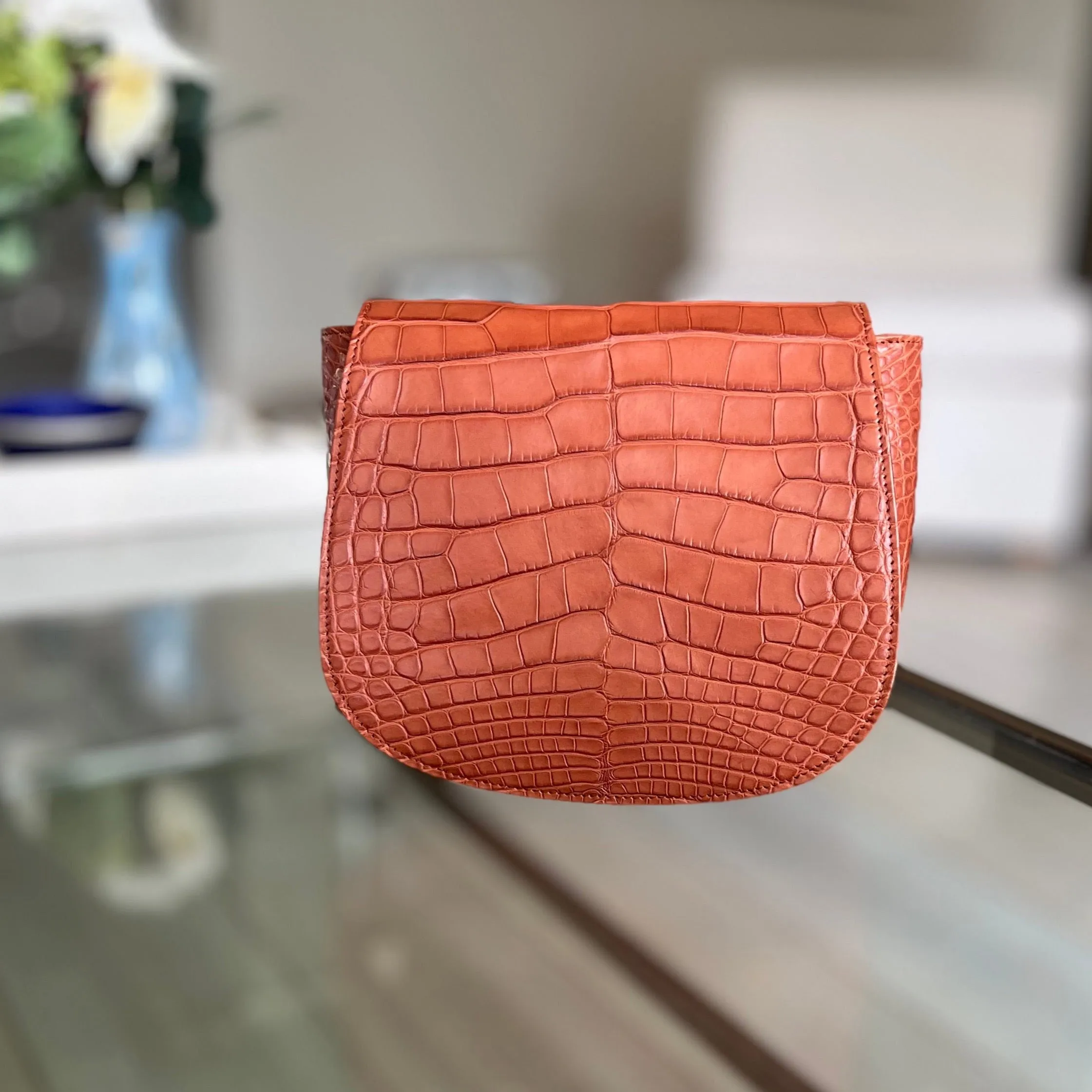 MINI ANTELOPE CROSSBODY - COGNAC MATTE  - IN STOCK NOW