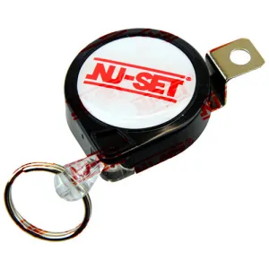 Mini-Bak Retractable Key Reel, 36" Nylon Cord, Split Ring