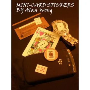 Mini Card Stickers by Alan Wong