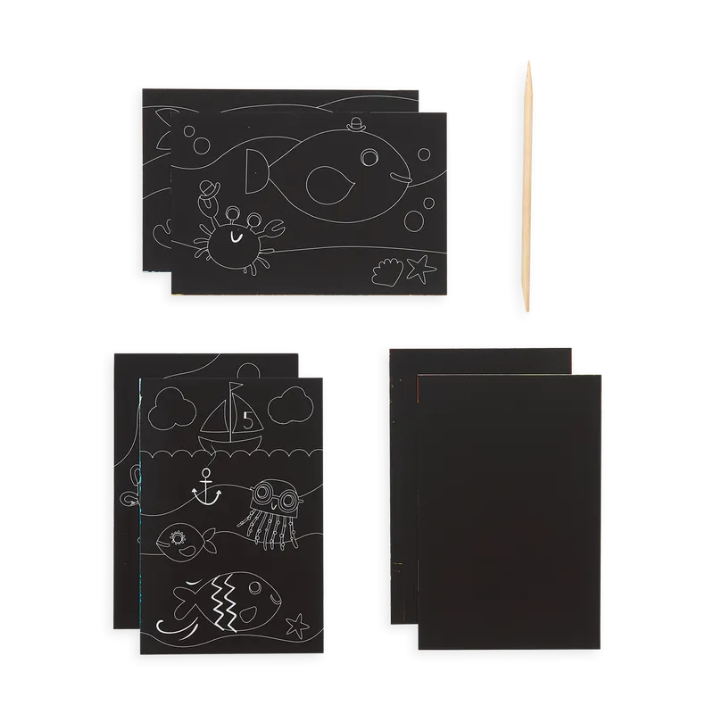 Mini Scratch & Scribble - Friendly Fish