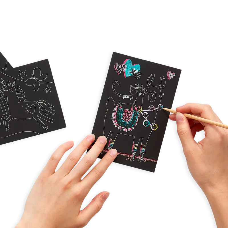 Mini Scratch & Scribble - Funtastic Friends