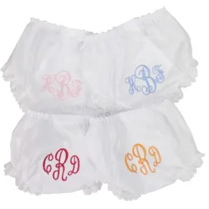 Monogramed Diaper Cover