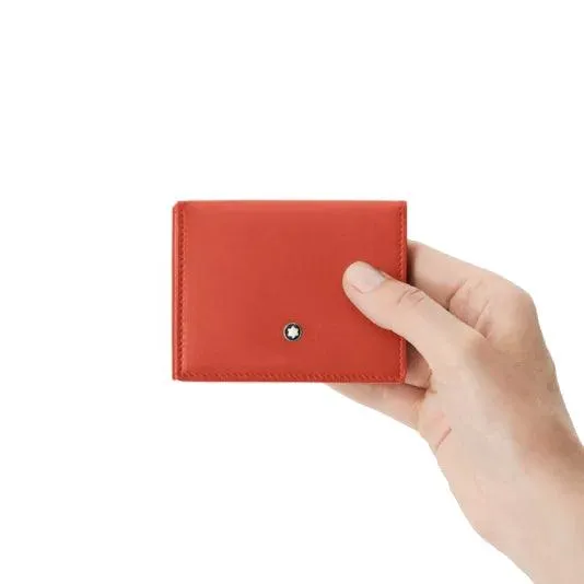Montblanc Card TRIO SOFT CARD 4 Coral compartments 198123