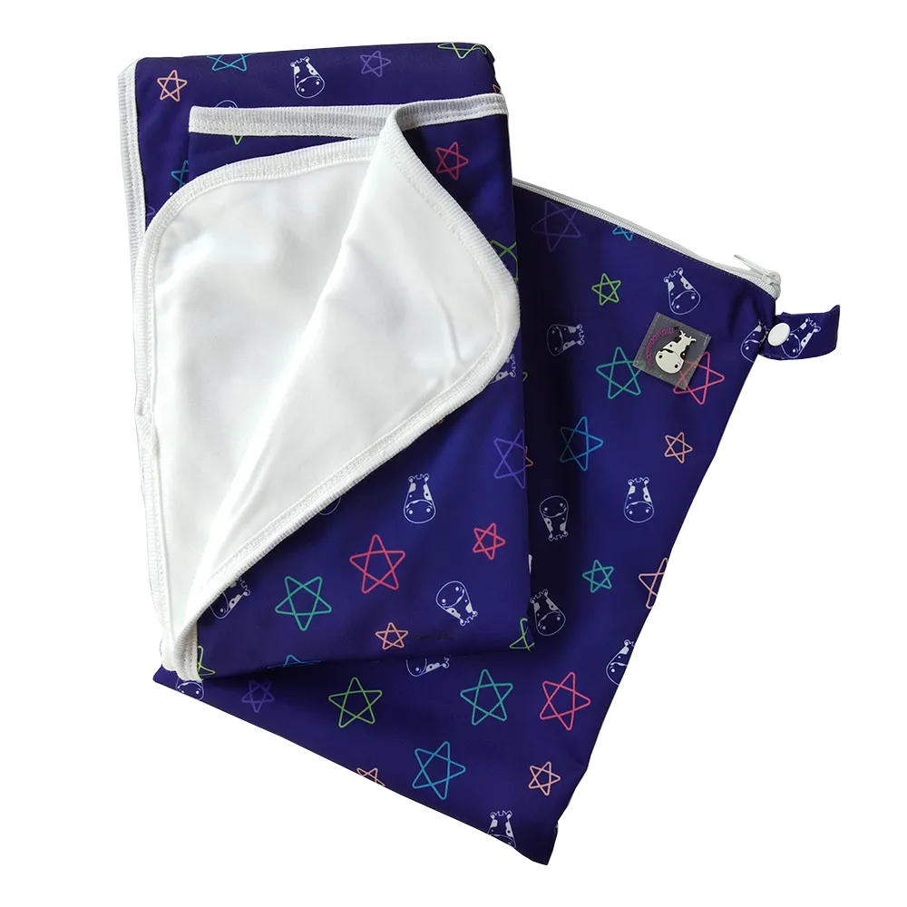 Moo Moo Kow Changing Pad Large - Color Star