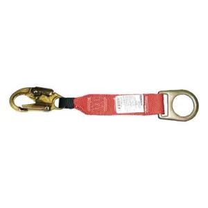 MSA Lanyard Connector Adapters, 1.41 in, D-Ring, 505318
