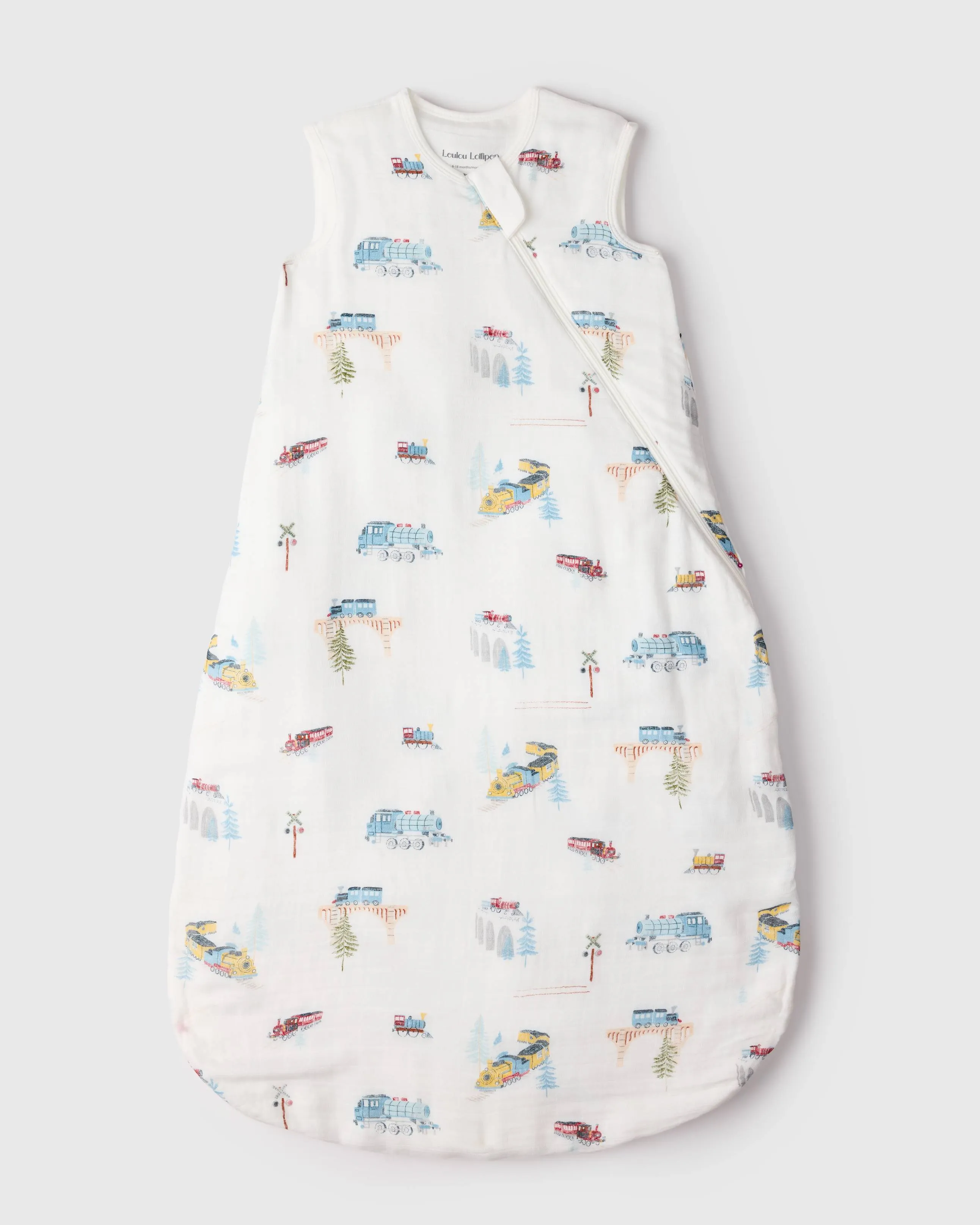 Muslin Lightweight Sleep Bag 0.5 TOG - All Aboard