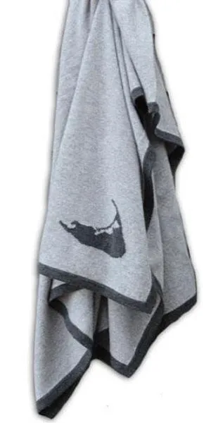 Nantucket Cashmere Throw in Birch