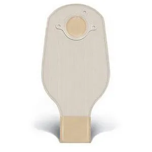 Natura® Two-Piece Drainable Pouch, Flange 1-1/4" (32mm), Opaque 12" (30.5cm), Tail Clip - Box of 20