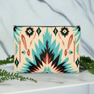 Navajo Weave Look Cosmetic Travel Bag