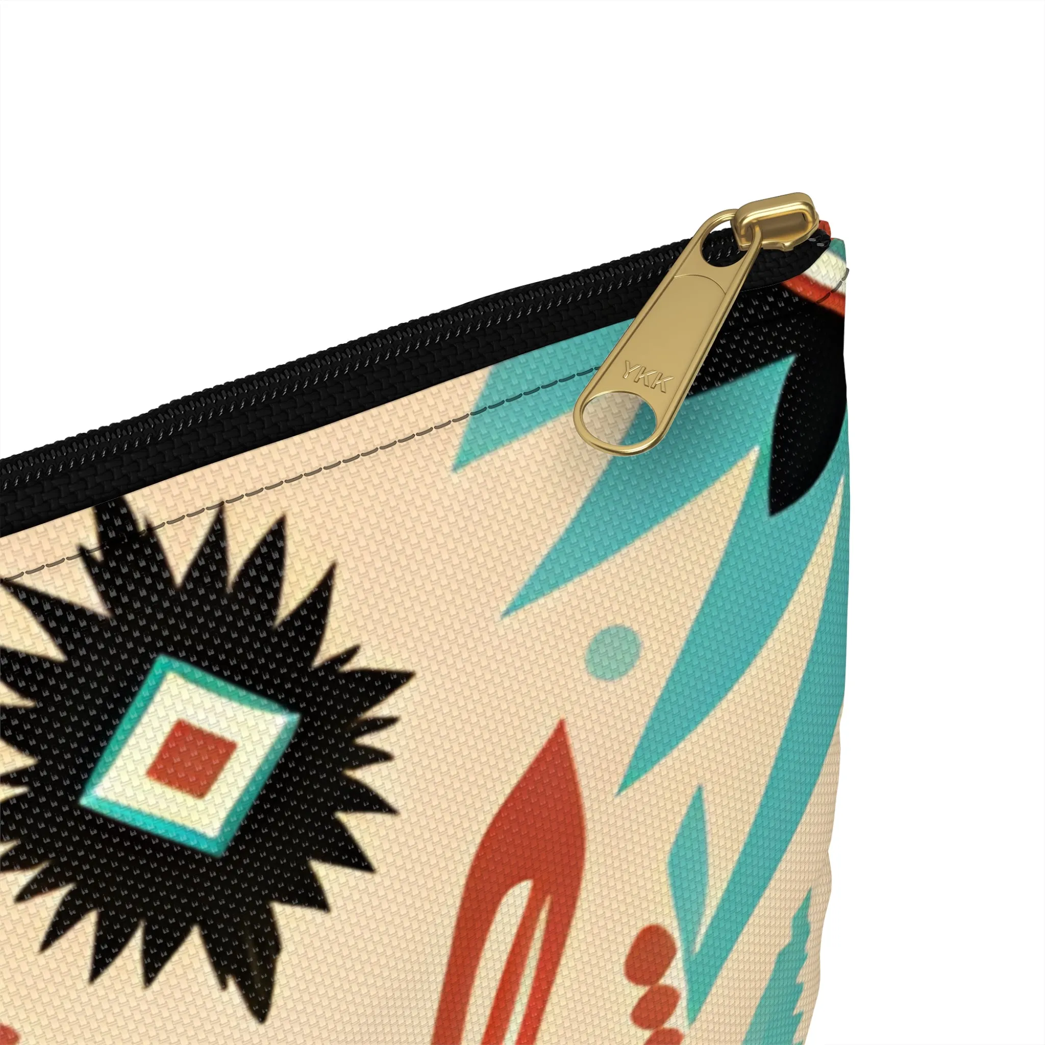 Navajo Weave Look Cosmetic Travel Bag