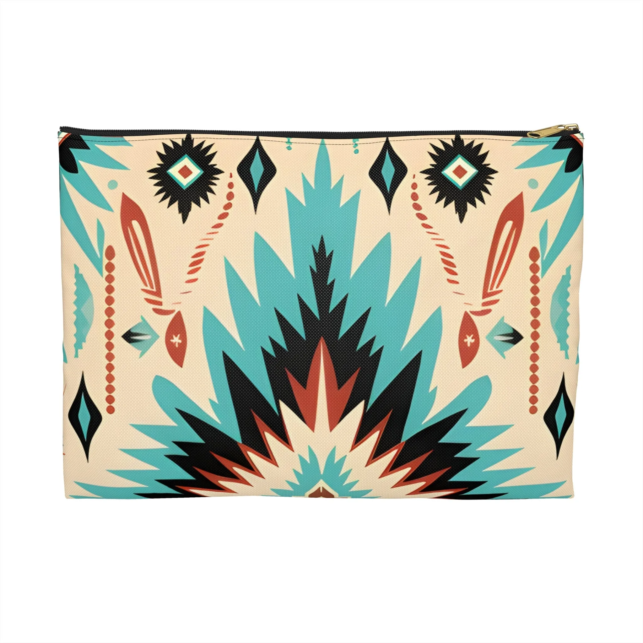 Navajo Weave Look Cosmetic Travel Bag