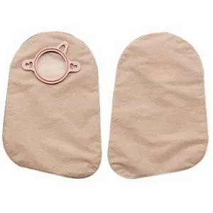 New Image Two-Piece Closed Pouch, Flange 2-3/4" (70mm), Beige 9" (23cm) - Box of 30